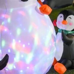 HomCom 5.91-ft Snowman Christmas Inflatable -Northlight Paradise 332008734 AlternateImage3 l