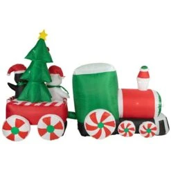 Northlight 8-ft Train With Santa And Friends Christmas Inflatable Decor 7 Northlight 8-ft Train With Santa And Friends Christmas Inflatable Decor -Northlight Paradise 332017459 AlternateImage2 l
