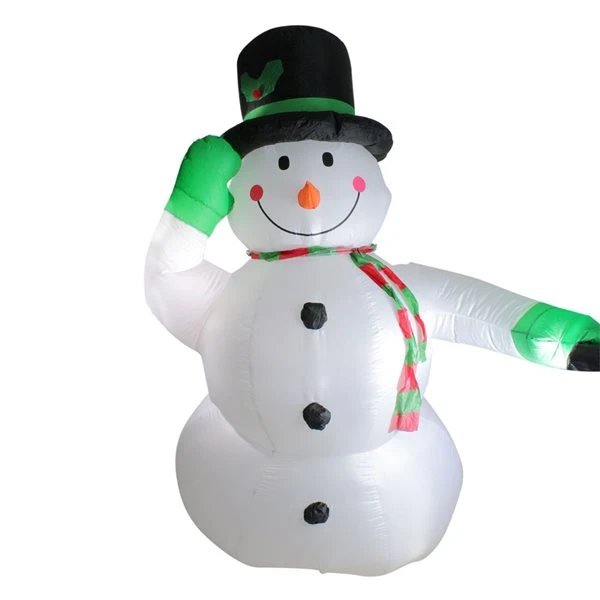 Northlight 8-ft Lighted Snowman Outdoor Christmas Inflatable Decoration 4 Northlight 8-ft Lighted Snowman Outdoor Christmas Inflatable Decoration - Image 2