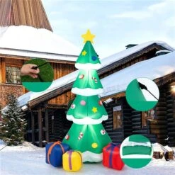 Costway 6-ft H Ligthed Inflatable Christmas Tree With Gift Boxes -Northlight Paradise 332017599 AlternateImage3 l