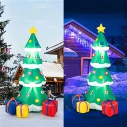 Costway 6-ft H Ligthed Inflatable Christmas Tree With Gift Boxes -Northlight Paradise 332017599 AlternateImage4 l