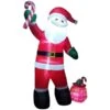 Northlight 8-ft Lighted Santa Claus With Toy Sack Christmas Inflatable -Northlight Paradise 332017730 AlternateImage1 l