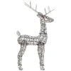 Northlight 45.5-in Rattan Deer Outdoor Christmas Decoration With LED Lights -Northlight Paradise 332017731 AlternateImage3 l