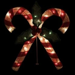 Northlight 27-in Sparkling Double Candy Cane Christmas Decoration With Lights 6 Northlight 27-in Sparkling Double Candy Cane Christmas Decoration With Lights -Northlight Paradise 332017736 AlternateImage1 l