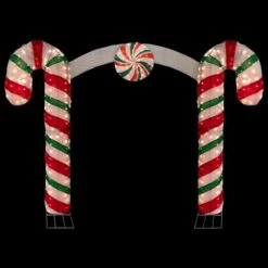 Northlight 7-ft Double Candy Cane Archway Outdoor Christmas Decoration With Lights 10 Northlight 7-ft Double Candy Cane Archway Outdoor Christmas Decoration With Lights -Northlight Paradise 332017737 AlternateImage1 l
