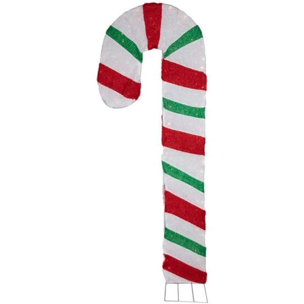 Northlight 7-ft Double Candy Cane Archway Outdoor Christmas Decoration With Lights 3 Northlight 7-ft Double Candy Cane Archway Outdoor Christmas Decoration With Lights