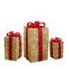 Northlight Set Of 3 18-in Free Standing Gold Gift Boxes Christmas Decor With Lights 1 Northlight Set Of 3 18-in Free Standing Gold Gift Boxes Christmas Decor With Lights -Northlight Paradise 332017739 MainImage 001 l
