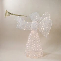 Northlight 44-in Trumpeting Angel Christmas Decoration With Lights -Northlight Paradise 332017743 MainImage 001 l