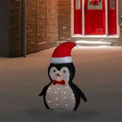 Northlight 28-in Penguin Christmas Decoration With LED Lights 10 Northlight 28-in Penguin Christmas Decoration With LED Lights -Northlight Paradise 332017745 AlternateImage1 l