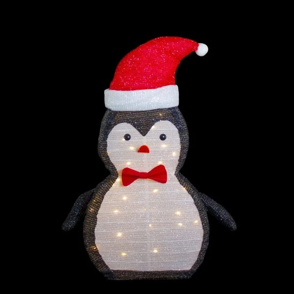 Northlight 28-in Penguin Christmas Decoration With LED Lights 3 Northlight 28-in Penguin Christmas Decoration With LED Lights