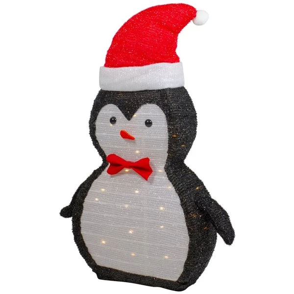 Northlight 28-in Penguin Christmas Decoration With LED Lights 4 Northlight 28-in Penguin Christmas Decoration With LED Lights - Image 2