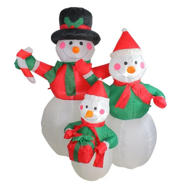 Northlight 4-ft Lighted Snowman Christmas Inflatable 4 Northlight 4-ft Lighted Snowman Christmas Inflatable - Image 2