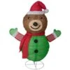 Northlight 25-in Pop-Up Bear Wearing Santa Hat Outdoor Christmas Decoration With Lights 1 Northlight 25-in Pop-Up Bear Wearing Santa Hat Outdoor Christmas Decoration With Lights -Northlight Paradise 332017752 MainImage 001 l