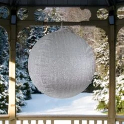 Northlight 27.5-in Silver Inflatable Christmas Ball Ornament