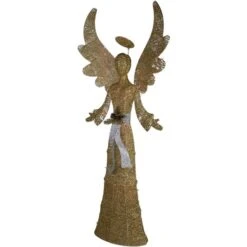 Northlight 68-in Golden Angel Christmas Decoration With Lights 9 Northlight 68-in Golden Angel Christmas Decoration With Lights -Northlight Paradise 332017771 AlternateImage2 l