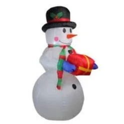 Northlight 5-ft Lighted Snowman Christmas Inflatable -Northlight Paradise 332017772 AlternateImage2 l