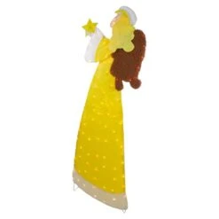 Northlight 72-in Yellow Chenille Angel Outdoor Christmas Decoration With Lights -Northlight Paradise 332017779 AlternateImage3 l