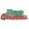 Northlight 18-in Hanging Merry Christmas Sign With Multicolour LED Light -Northlight Paradise 332018006 MainImage 001 l