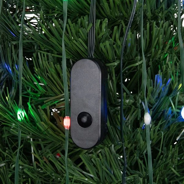 Northlight 4-ft Green Artificial Outdoor Christmas Tree With Colour Changing LED 4 Northlight 4-ft Green Artificial Outdoor Christmas Tree With Colour Changing LED - Image 2