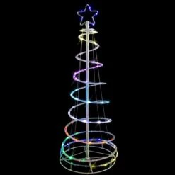 Northlight 4-ft Outdoor Spiral Christmas Tree With Colour Changing LED -Northlight Paradise 332018072 MainImage 001 l