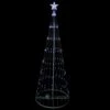 Northlight 12-ft Pre-Lit Freestanding Cone-Shaped Christmas Tree With White LED -Northlight Paradise 332018076 MainImage 001 l