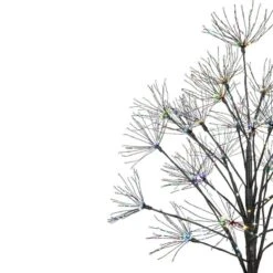 Northlight 5-ft Black Christmas Firework Tree With Multicolour LED 10 Northlight 5-ft Black Christmas Firework Tree With Multicolour LED -Northlight Paradise 332018080 AlternateImage1 l