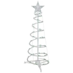 Northlight Set Of 3 Outdoor Spiral Christmas Trees With Green LED Lights- 3-ft - 4-ft - 6-ft 11 Northlight Set Of 3 Outdoor Spiral Christmas Trees With Green LED Lights- 3-ft - 4-ft - 6-ft -Northlight Paradise 332018084 AlternateImage3 l