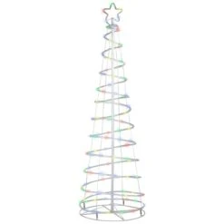 Northlight 6-ft Outdoor Spiral Christmas Tree With Colour Changing LED 10 Northlight 6-ft Outdoor Spiral Christmas Tree With Colour Changing LED -Northlight Paradise 332018089 AlternateImage1 l