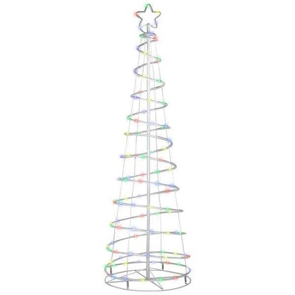Northlight 6-ft Outdoor Spiral Christmas Tree With Colour Changing LED 6 Northlight 6-ft Outdoor Spiral Christmas Tree With Colour Changing LED - Image 4