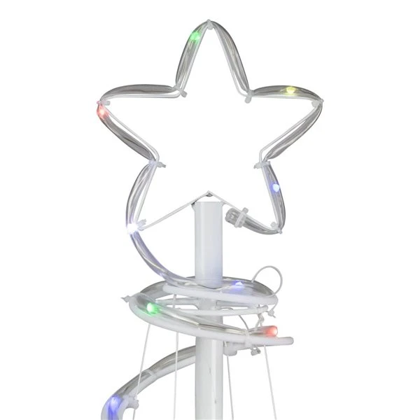 Northlight 6-ft Outdoor Spiral Christmas Tree With Colour Changing LED 4 Northlight 6-ft Outdoor Spiral Christmas Tree With Colour Changing LED - Image 2
