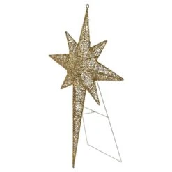 Northlight 36-in Gold Hanging Christmas Star With Warm White LED Lights 9 Northlight 36-in Gold Hanging Christmas Star With Warm White LED Lights -Northlight Paradise 332018092 AlternateImage2 l