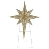 Northlight 36-in Gold Hanging Christmas Star With Warm White LED Lights -Northlight Paradise 332018092 AlternateImage3 l