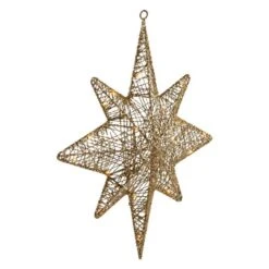 Northlight 22-in Gold Hanging Christmas Star With Warm White LED Lights 8 Northlight 22-in Gold Hanging Christmas Star With Warm White LED Lights -Northlight Paradise 332018096 AlternateImage1 l