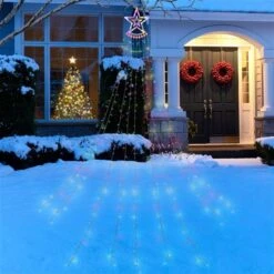 Northlight 12.5-ft Waterfall Christmas Tree With Multicoloured LED Lights -Northlight Paradise 332018097 AlternateImage1 l