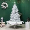 Northlight 6-ft Lighted Musical Snowing Artificial Tinsel Christmas Tree - White LED Lights -Northlight Paradise 332019051 MainImage 001 l