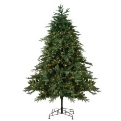 Northlight 9-ft Pre-Lit Aurora Spruce Full Artificial Christmas Tree - Clear Lights