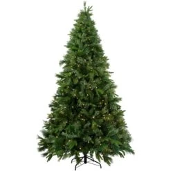 Northlight 6.5-ft Pre-Lit Full Ashcroft Cashmere Pine Artificial Christmas Tree - Warm Clear LED Lights -Northlight Paradise 332019060 MainImage 001 l