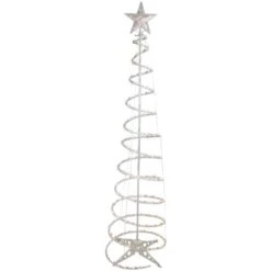 Northlight 6-ft Pre-Lit Spiral Christmas Tree - Clear Lights -Northlight Paradise 332019070 MainImage 001 l