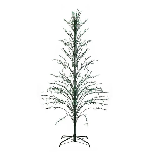 Northlight 9-ft Black Pre-Lit Artificial Cascade Twig Christmas Tree 3 Northlight 9-ft Black Pre-Lit Artificial Cascade Twig Christmas Tree