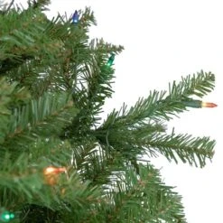 Northlight 9-ft Pre-Lit Rockwood Pine Artificial Christmas Tree - Multicolour Lights -Northlight Paradise 332019088 AlternateImage2 l