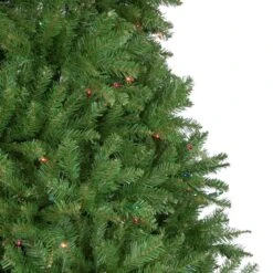 Northlight 9-ft Pre-Lit Rockwood Pine Artificial Christmas Tree - Multicolour Lights -Northlight Paradise 332019088 AlternateImage3 l