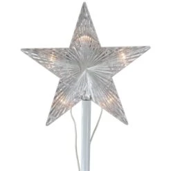 Northlight 3-ft Lighted Spiral Cone Tree Outdoor Christmas Decoration - Clear Lights