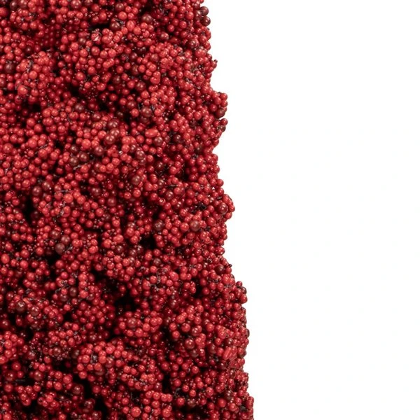 Allstate 50-in Red Berry Cone Potted Christmas Topiary 7 Allstate 50-in Red Berry Cone Potted Christmas Topiary - Image 5