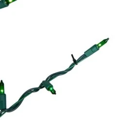 Northlight 6-ft Pre-Lit Green Cascade Twig Tree Christmas With Green Incandescent Ligths -Northlight Paradise 332019097 AlternateImage3 l