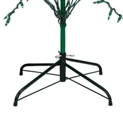 Northlight 6-ft Pre-Lit Green Cascade Twig Tree Christmas With Green Incandescent Ligths -Northlight Paradise 332019097 AlternateImage4 l