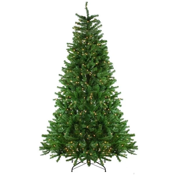 Northlight 7.5-ft Pre-lit Leg Base Slim Rightside-up Green Artificial Christmas Tree With White Clear Incandescent Lights 3 Northlight 7.5-ft Pre-lit Leg Base Slim Rightside-up Green Artificial Christmas Tree With White Clear Incandescent Lights