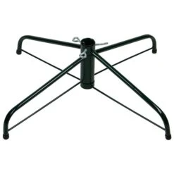 Northlight 7.5-ft Pre-lit Leg Base Full Rightside-up Green Artificial Christmas Tree With White Warm LED Lights