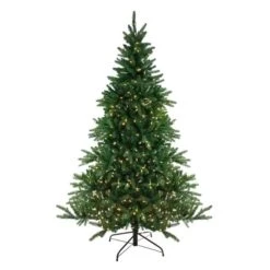 Northlight 7.5-ft Pre-lit Leg Base Full Rightside-up Green Artificial Christmas Tree With LED Lights 8 Northlight 7.5-ft Pre-lit Leg Base Full Rightside-up Green Artificial Christmas Tree With LED Lights -Northlight Paradise 332019164 MainImage 001 l