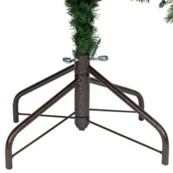 Northlight 7-ft Pre-lit Leg Base Full Rightside-up Green Artificial Christmas Tree With White Clear Incandescent Lights -Northlight Paradise 332019167 AlternateImage4 l