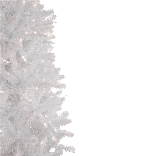 Northlight 9-ft Pre-lit Leg Base Pine Full Rightside-up White Artificial Christmas Tree With White Clear Incandescent Lights 3 Northlight 9-ft Pre-lit Leg Base Pine Full Rightside-up White Artificial Christmas Tree With White Clear Incandescent Lights